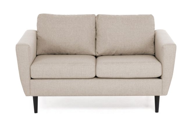 Soffa hudson 2-sits - beige|svart