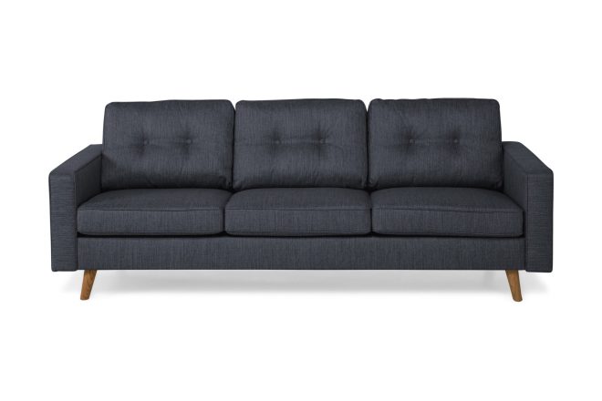 Soffa miller 3-sits - mörkblå
