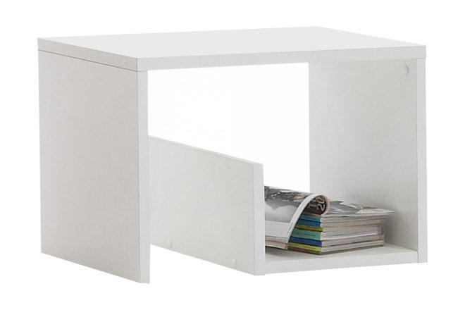 Soffbord davos 59 cm - vit