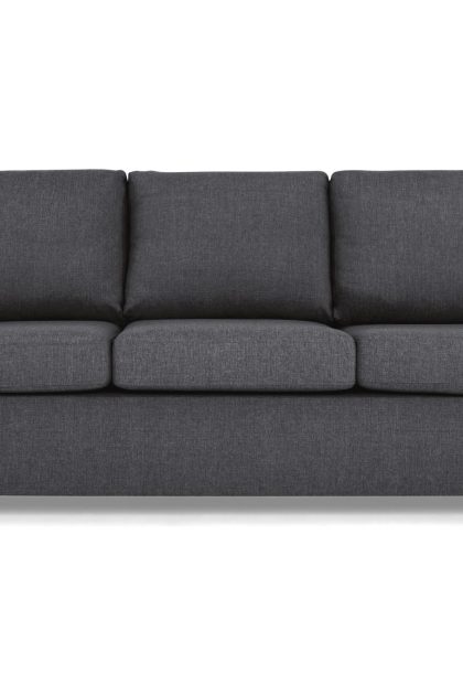 Soffa nevada 3-sits - mörkgrå