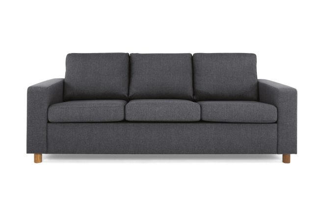 Soffa nevada 3-sits - mörkgrå