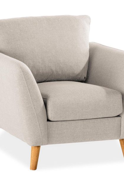 Fåtölj colt beige - grå|beige