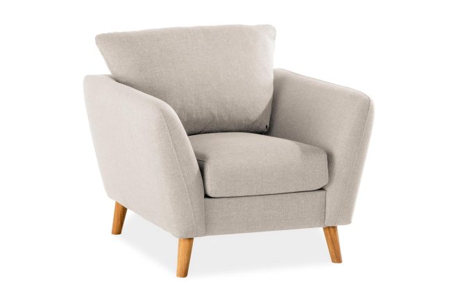 Fåtölj colt beige - grå|beige