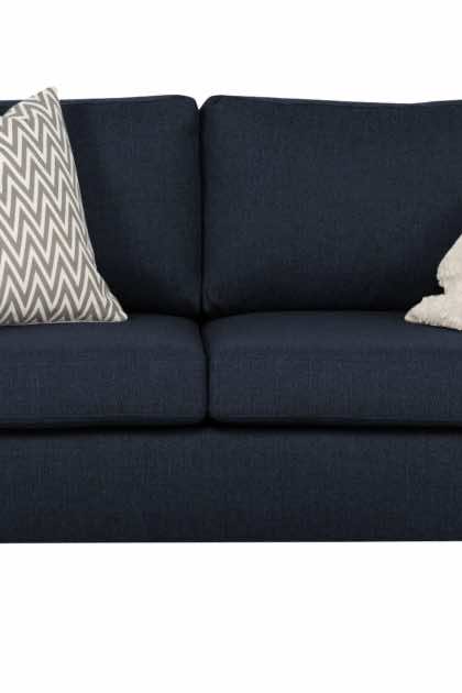 Soffa yen 2-sits - blå