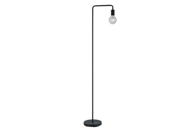 Trio lighting diallo golvlampa e27 mattsvart -
