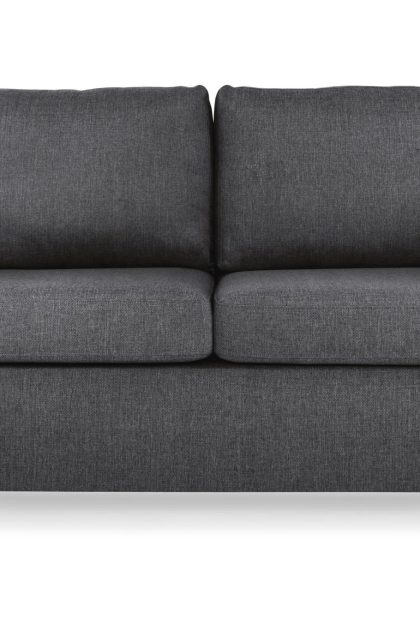 Soffa nevada 2-sits - mörkgrå