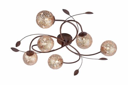 Plafond greta blad - orange