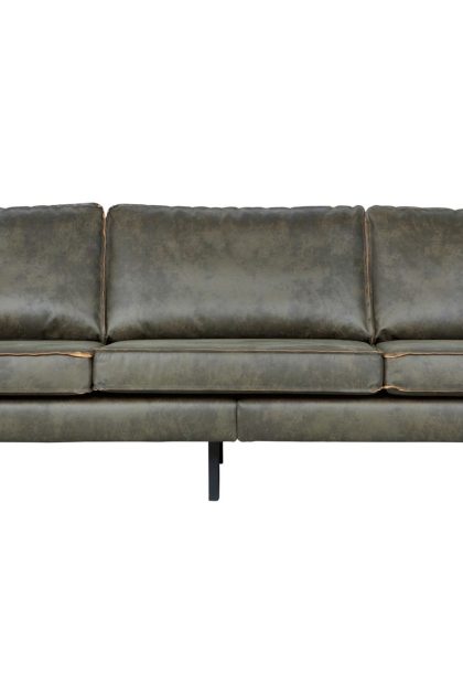 Soffa dotty 3-sits - grön