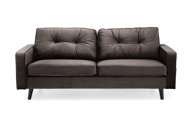 Sammetssoffa miller 3-sits - mullvad