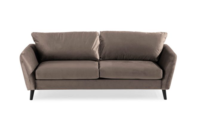 Sammetssoffa colt 3-sits - mullvad