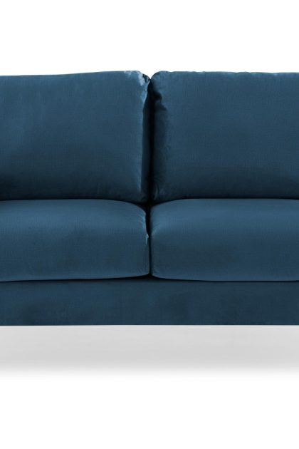 Sammetssoffa colt 2-sits - midnattsblå