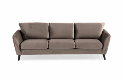 Sammetssoffa colt 3-sits - mullvad