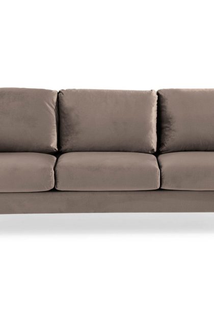 Sammetssoffa colt 3-sits - mullvad