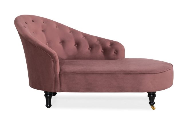 Schäslong thunia classic sammet - rostrosa