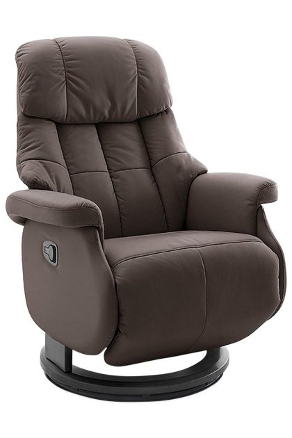 Reclinerfåtölj pelzer - brun