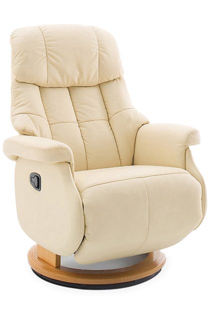 Reclinerfåtölj pelzer - beige