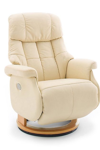 Reclinerfåtölj pelzer - beige