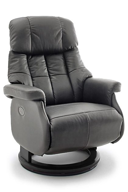 Reclinerfåtölj pelzer - grå