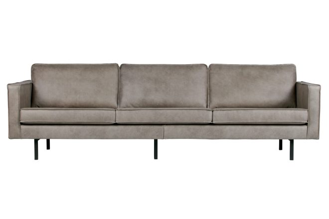 Soffa dotty 3-sits - ljusgrå