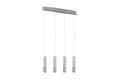 Taklampa eveline 4l - krom