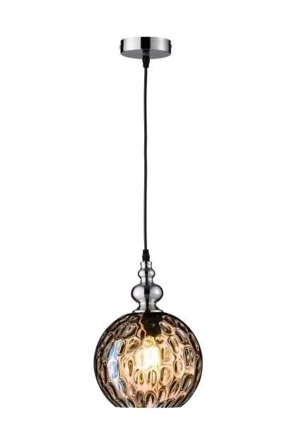 Taklampa olive - grå/brun