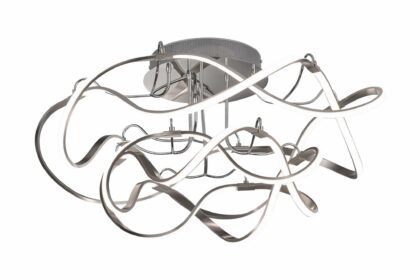 Taklampa spinnie 80 cm - krom