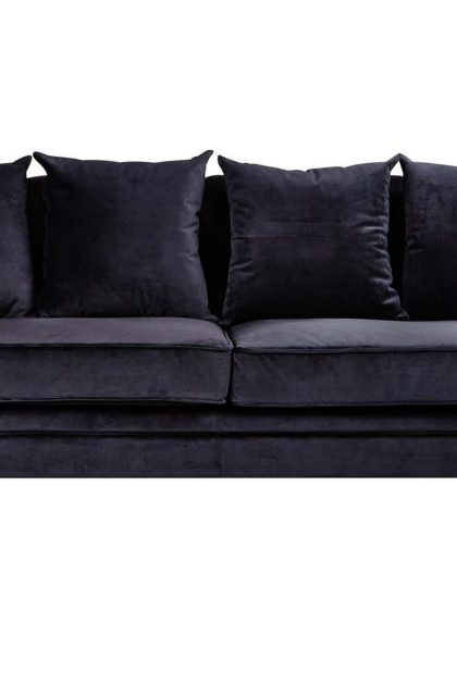 Velvet sammetssoffa 3-sits -