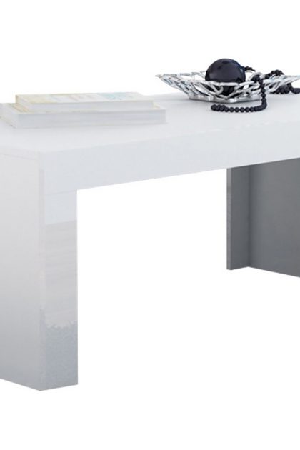 Soffbord myres 120 cm - vit