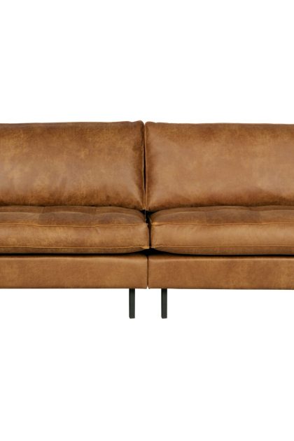Soffa dotty 3-sits - brun