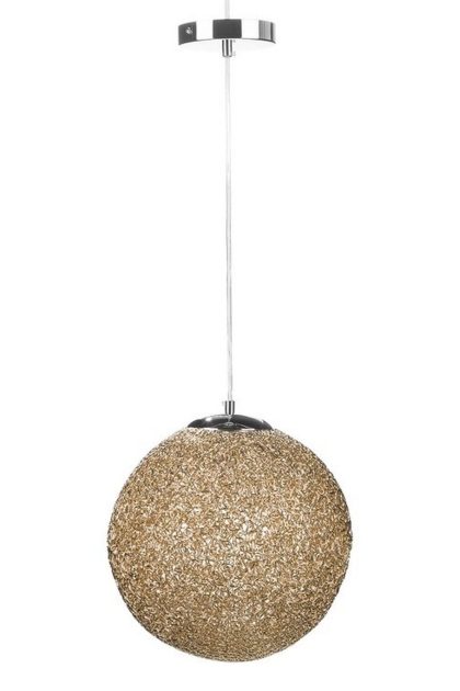 Taklampa turama 28 cm - guld
