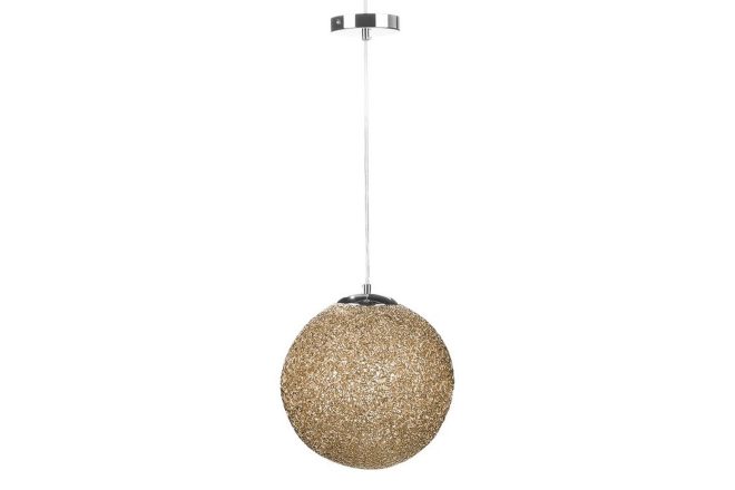 Taklampa turama 28 cm - guld