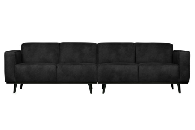 Soffa nowell 4-sits - svart