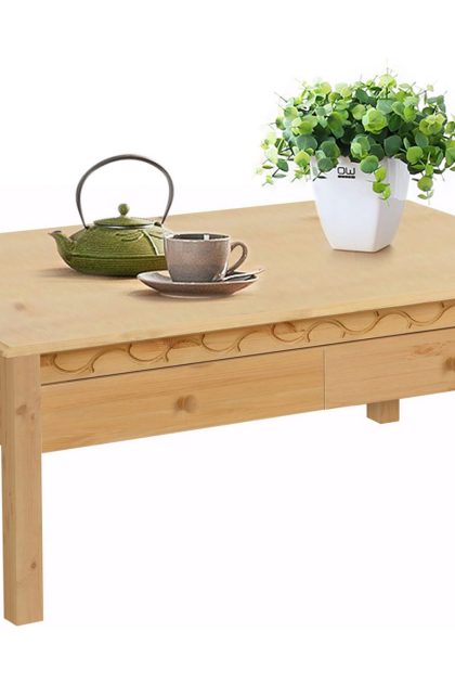 Soffbord larens 110 cm - brun