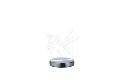 Trio lighting karo led bordslampa krom - krom