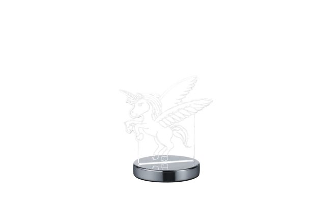 Trio lighting karo led bordslampa krom - krom
