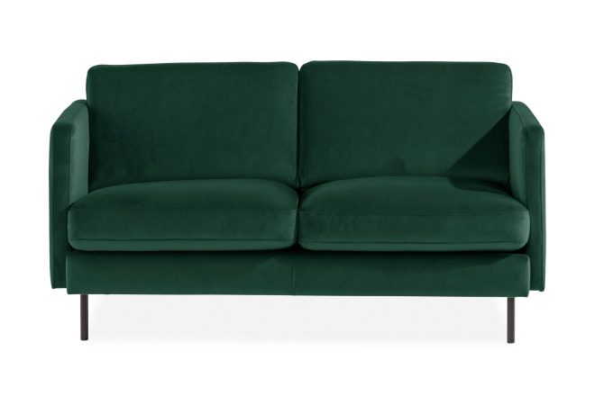 Sammetssoffa elion 2-sits - grön