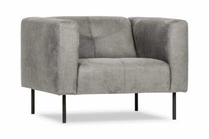 Fåtölj sibbeman - ljusgrå