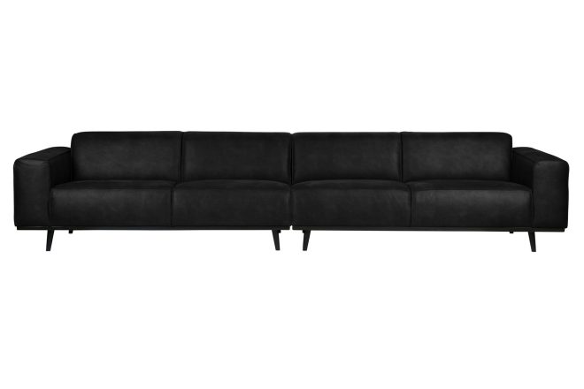 Soffa nowell 4-sits large - svart