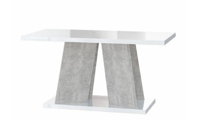 Soffbord denogal 70 cm - vit