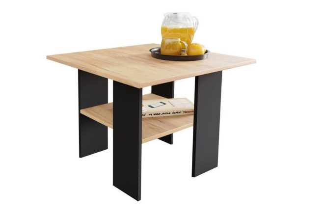 Soffbord carnew 60 cm - svart
