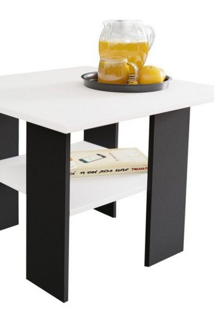 Soffbord carnew 60 cm - vit