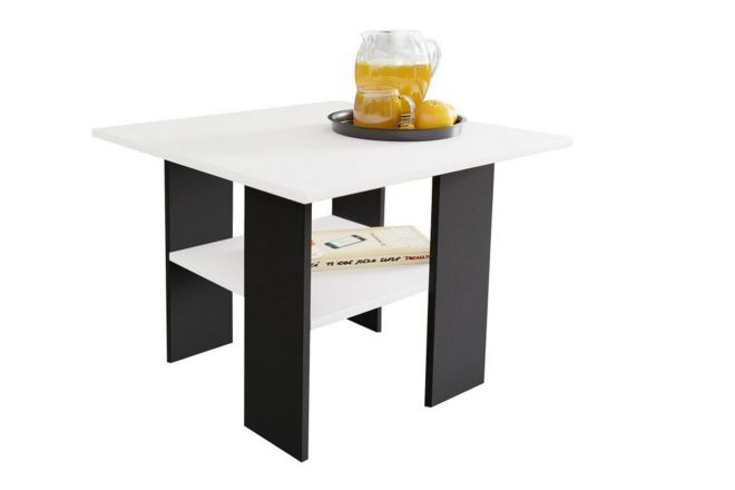 Soffbord carnew 60 cm - vit