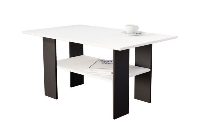Soffbord carnew 60 cm - vit