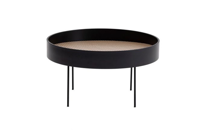 Soffbord nandan 80 cm - svart