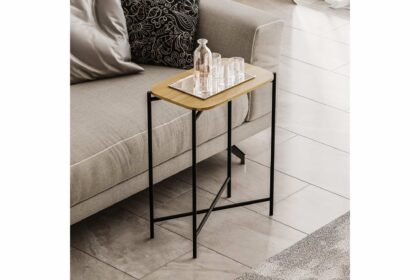 Soffbord mamta 40 cm - svart/natural