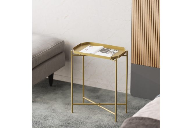 Soffbord mamta 26 cm - guld