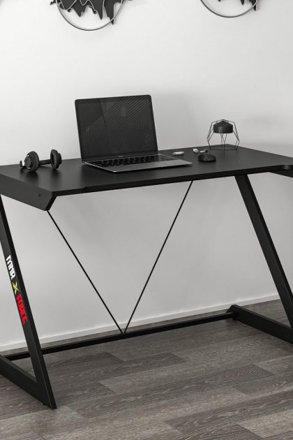 Gamingbord zoned 120 cm - svart