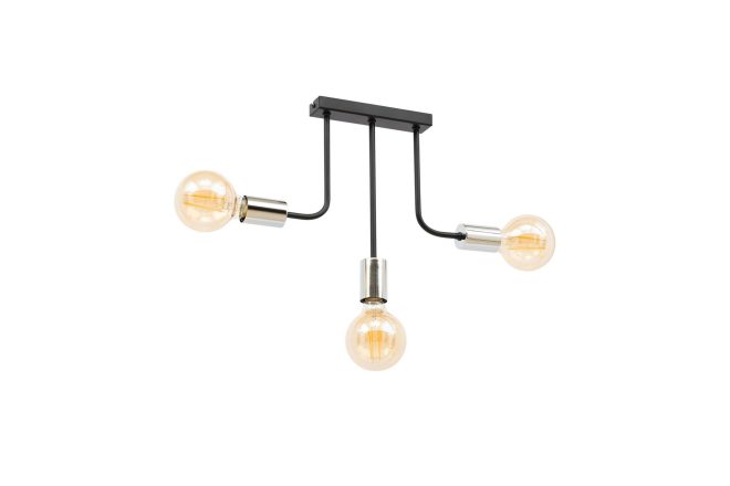 Kristallkrona indigeo 47 cm - svart