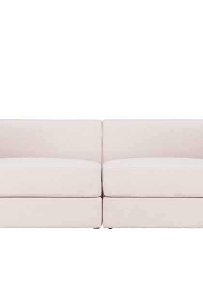 Lumi 3-sits soffa - vit