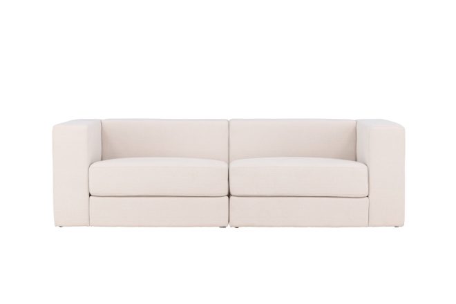 Lumi 3-sits soffa - vit